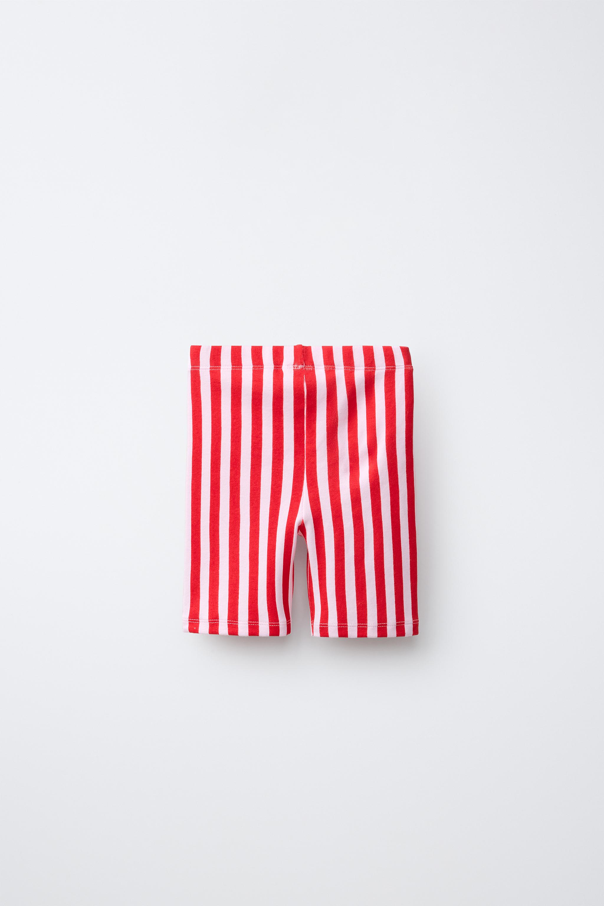 STRIPED EMBROIDERED HELLO KITTY © SANRIO BIKE SHORTS